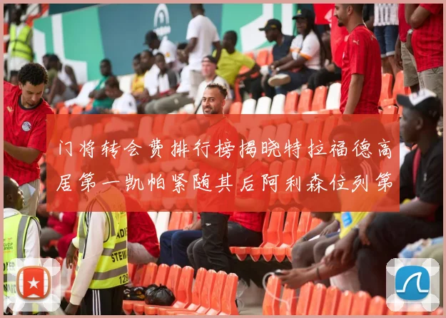 门将转会费排行榜揭晓特拉福德高居第一凯帕紧随其后阿利森位列第三